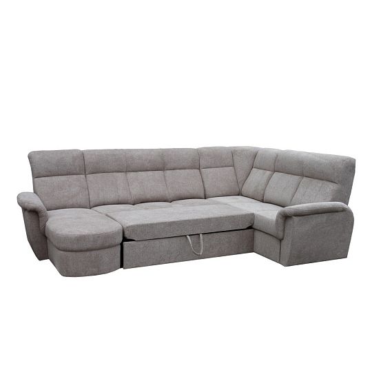 MODENA sedací souprava do U levá, hnědá Aragon 20