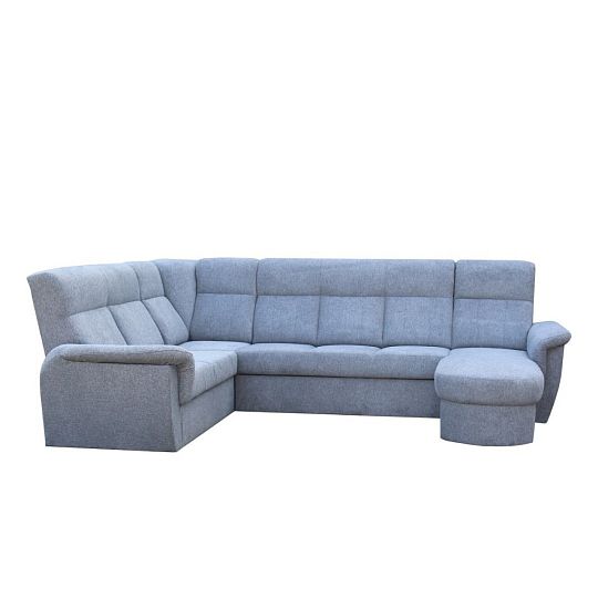 MODENA sedací souprava do U pravá, šedá Aragon 90