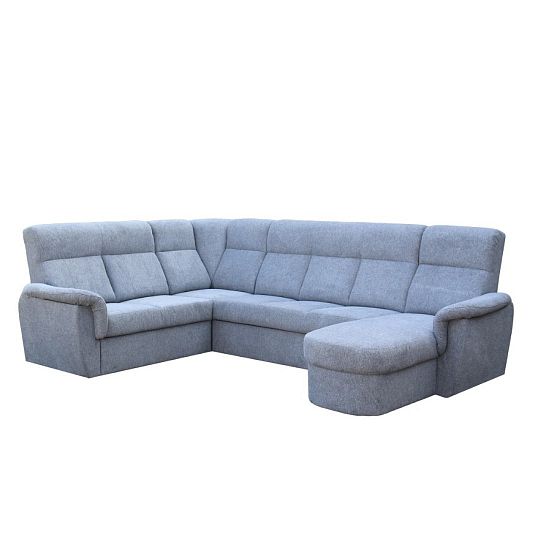 MODENA sedací souprava do U pravá, šedá Aragon 90