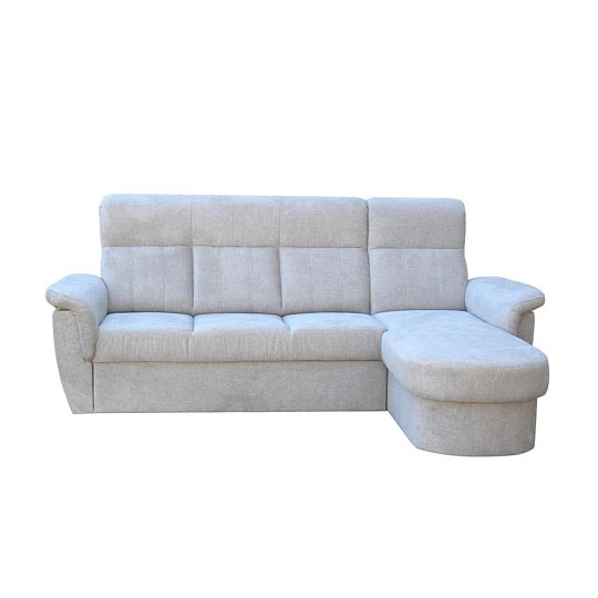 MODENA 3R rohová sedací souprava, levá, šedá Aragon 83