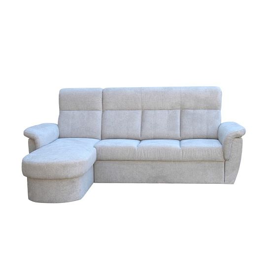 MODENA 3R rohová sedací souprava, pravá, šedá Aragon 83