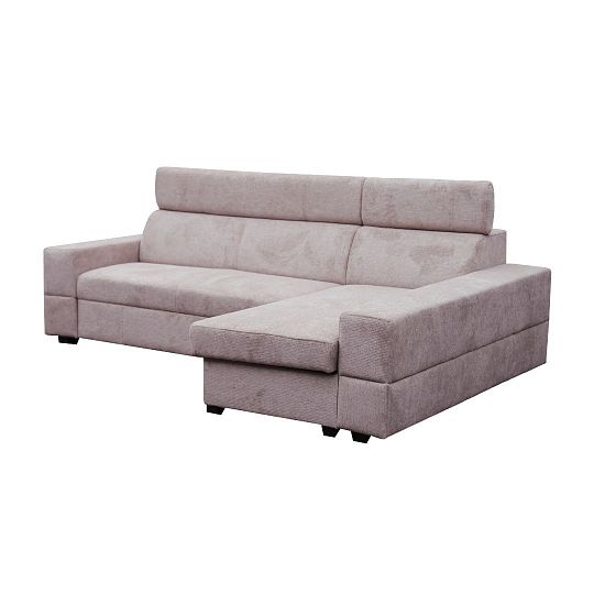 CAIRO rohová sedací souprava, levá, hnědá/smetanová Aragon 20