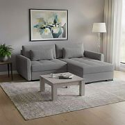 CANDY NEW rohová sedací souprava levá, šedá Bubble 06