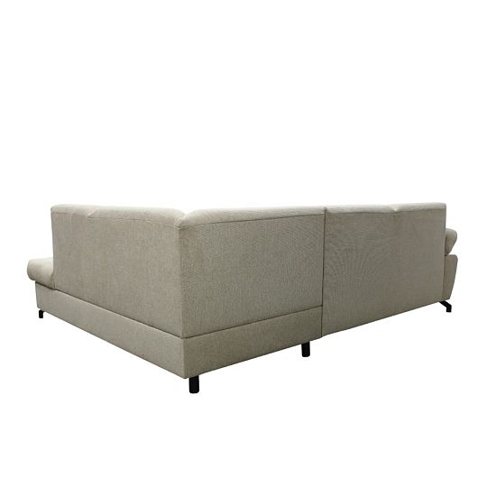 CORIAL rohová sedací souprava, levá, smetanová Aragon 03