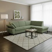 CORIAL rohová sedací souprava, levá, olivová Aragon 39