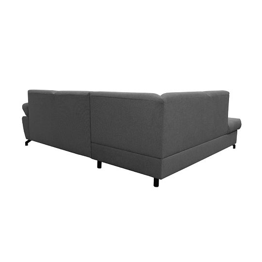 CORIAL rohová sedací souprava, pravá, antracit Aragon 97