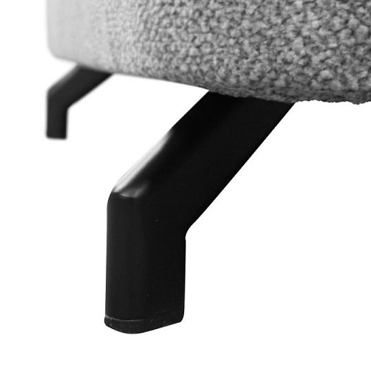 OPTIMAL II TRENDY rohová sedací souprava pravá, šedá Bubble 06