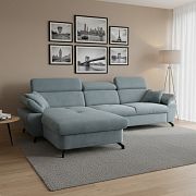 OPTIMAL II TRENDY rohová sedací souprava, pravá, zelenkavá Bubble 13