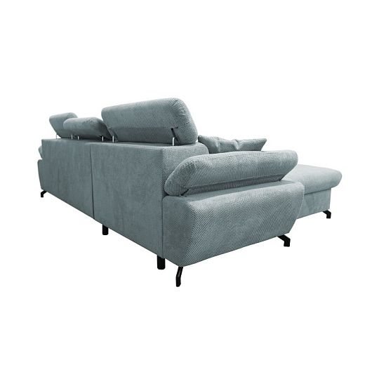 OPTIMAL II TRENDY rohová sedací souprava, pravá, zelenkavá Bubble 13