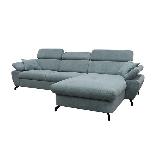 OPTIMAL II TRENDY rohová sedací souprava, levá, zelenkavá Bubble 13