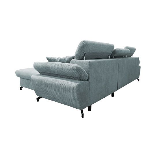 OPTIMAL II TRENDY rohová sedací souprava, levá, zelenkavá Bubble 13