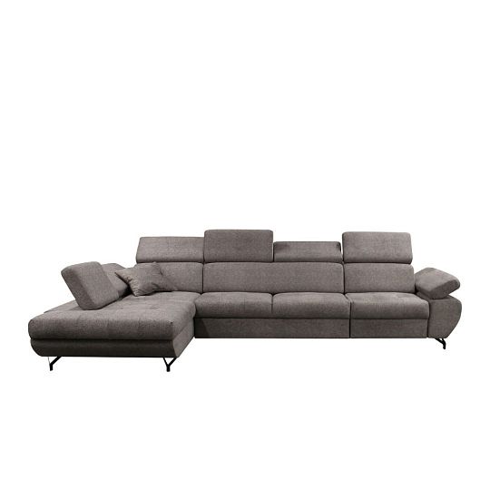 DABLIN MAXI rohová sedací souprava, pravá, hnědá Bubble 04