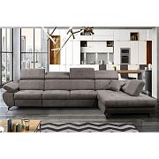 DABLIN MAXI rohová sedací souprava, levá, hnědá Bubble 04