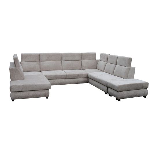 IRIS sedací souprava do U, pravá, hnědá Aragon 20