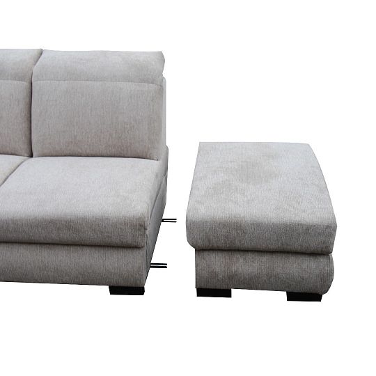 IRIS sedací souprava do U, pravá, hnědá Aragon 20