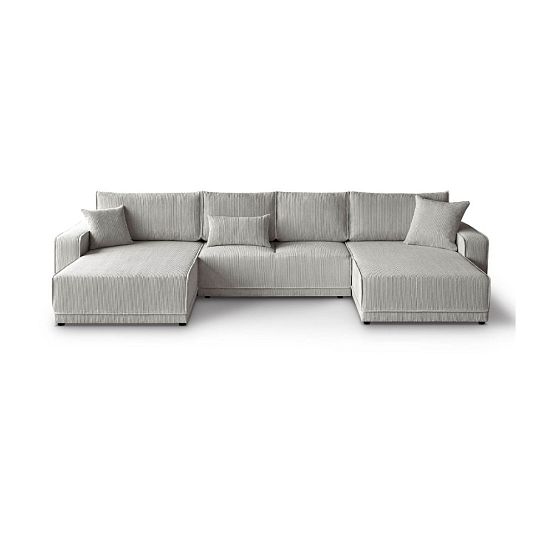 PIREUS sedací souprava do U, univerzální, béžová Poso 100