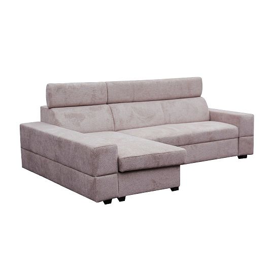 CAIRO rohová sedací souprava, pravá, hnědá/smetanová Aragon 20