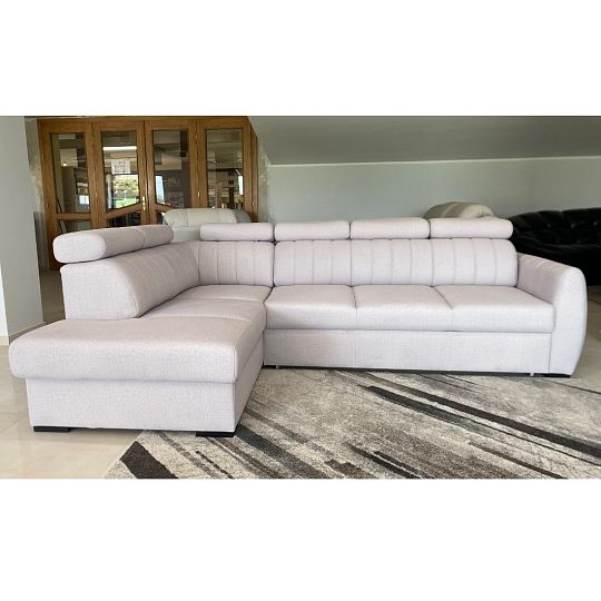 CUBE sedací souprava, pravá, smetanová Castel 03