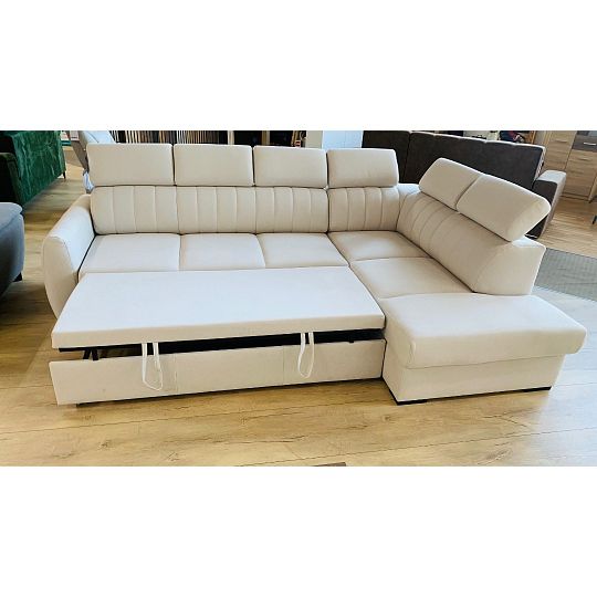 CUBE sedací souprava, levá, smetanová Castel 03