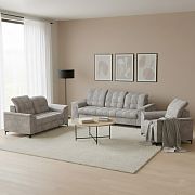 SIESTA sedací souprava 3R+2+1, béžová Bankok Pearl