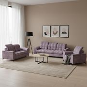 SIESTA sedací souprava 3R+2+1, starorůžová Bankok Old pink