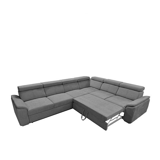 OXFORD rohová sedací souprava, univerzální, šedá Wind 89