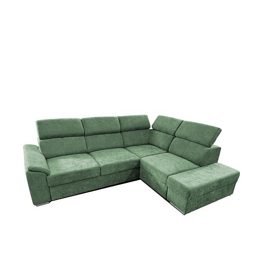 DOMINO rohová sedací souprava, levá, olivová Wind 34