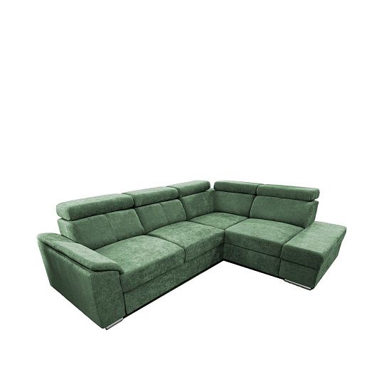 DOMINO rohová sedací souprava, levá, olivová Wind 34