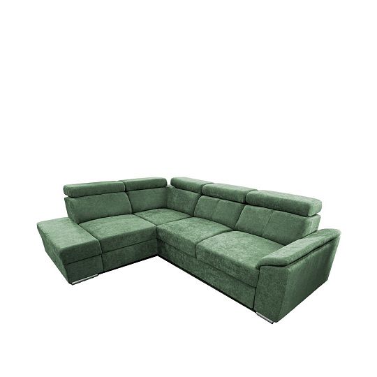 DOMINO rohová sedací souprava, pravá, olivová Wind 34