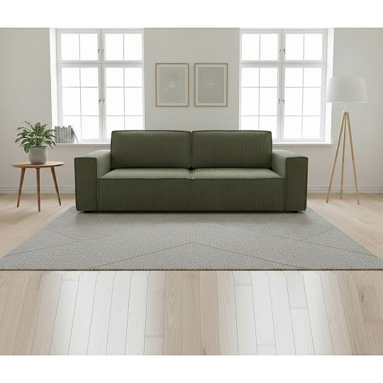 HELENA LUX 3R pohovka, olivová Poso 46