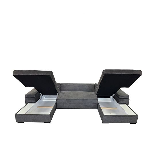 ORFA VELIRA sedací souprava do U, univerzální, hnědá Aragon 97