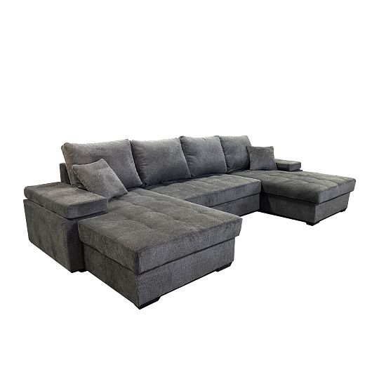 ORFA VELIRA sedací souprava do U, univerzální, hnědá Aragon 97