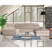 CARI NEW PANORAMIC sedací souprava do U, pravá, smetanová Amon 17