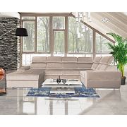 CARI NEW PANORAMIC sedací souprava do U, levá, smetanová Amon 17