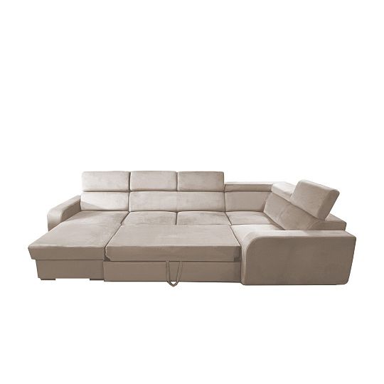 ELIZA sedací souprava do U, levá, béžová Manila 02