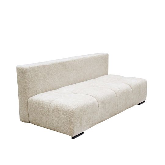 ZOYA rozkládací pohovka, bílá káva