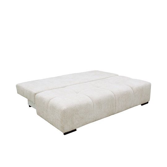 ZOYA rozkládací pohovka, bílá káva