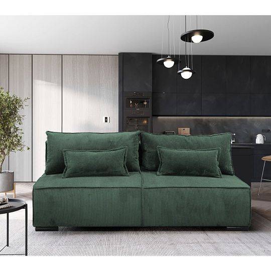 FLOUWE pohovka, olivová Poso 14