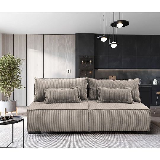 FLOUWE pohovka, hnědá Poso 2