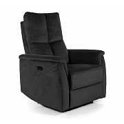 NEO VELVET M masážní relaxační křeslo, elektrické, černá