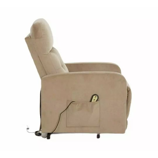 OTAVA relaxační křeslo elektrické, béžová