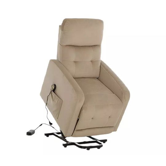 OTAVA relaxační křeslo elektrické, béžová