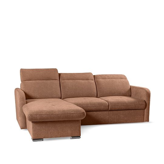 EMPIRIO rohová sedací souprava, univerzální, terracota Sereno 688