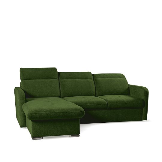 EMPIRIO rohová sedací souprava, univerzální, olivová Sereno 690