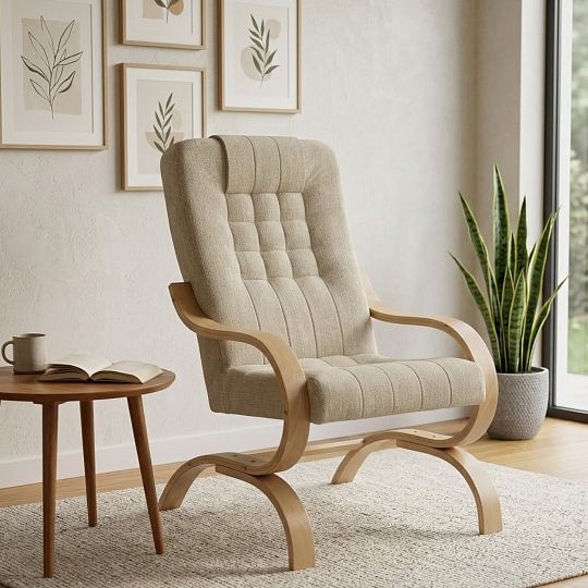 Gabriela křeslo, béžová Vibe 06