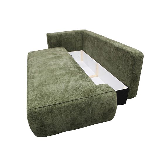 HAMILTON rozkládací pohovka, levá, zelená Kiara 862