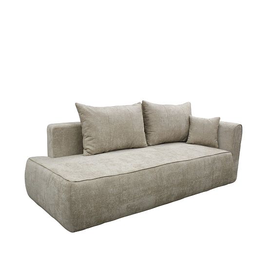 HAMILTON rozkládací pohovka, pravá, smetanová Kiara 852