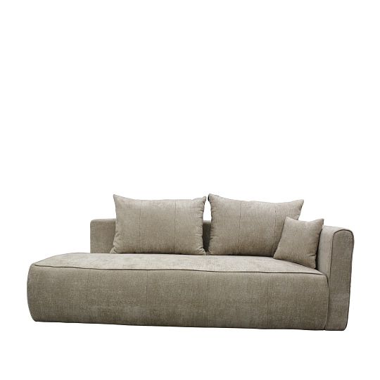 HAMILTON rozkládací pohovka, pravá, smetanová Kiara 852