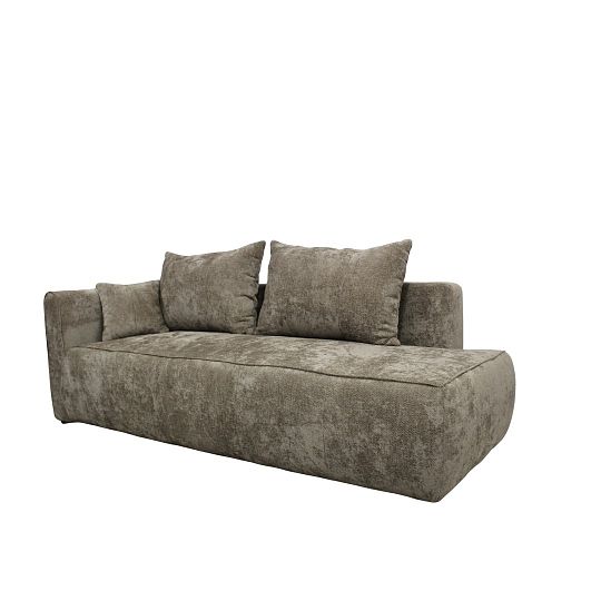 HAMILTON rozkládací pohovka, levá, hnědá Kiara 855