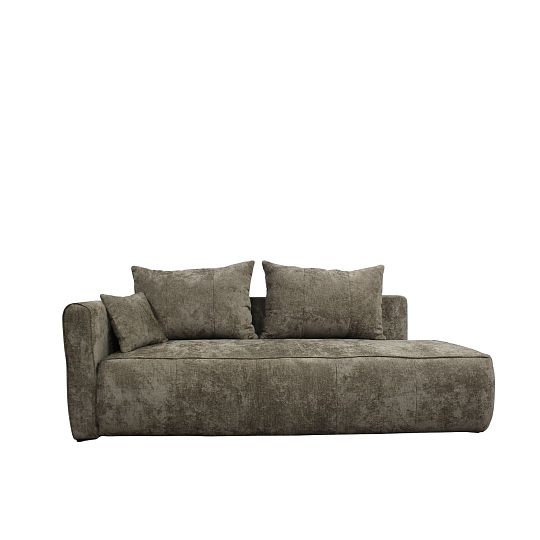 HAMILTON rozkládací pohovka, levá, hnědá Kiara 855